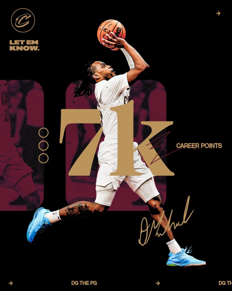 未來可期！加蘭騎士生涯得分達到7000分 隊史第11位！